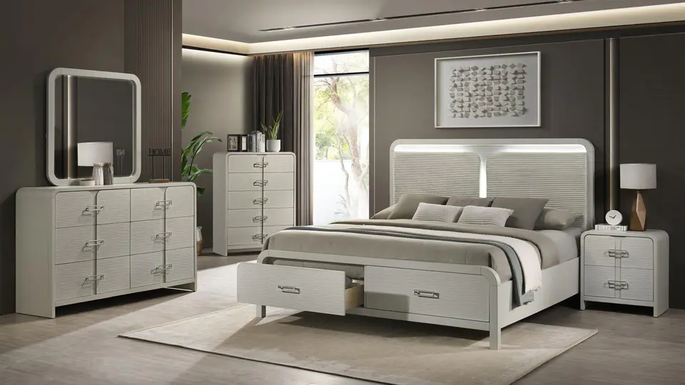 Modern high-end master bedroom set