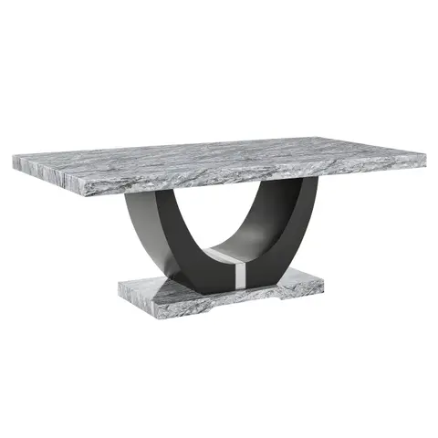 ATLAS · Faux Marble Dining Set, view 2 de 3