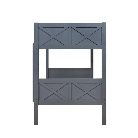 BENFICA · Twin Over Twin Wood Bunk Bed, view 5 de 5