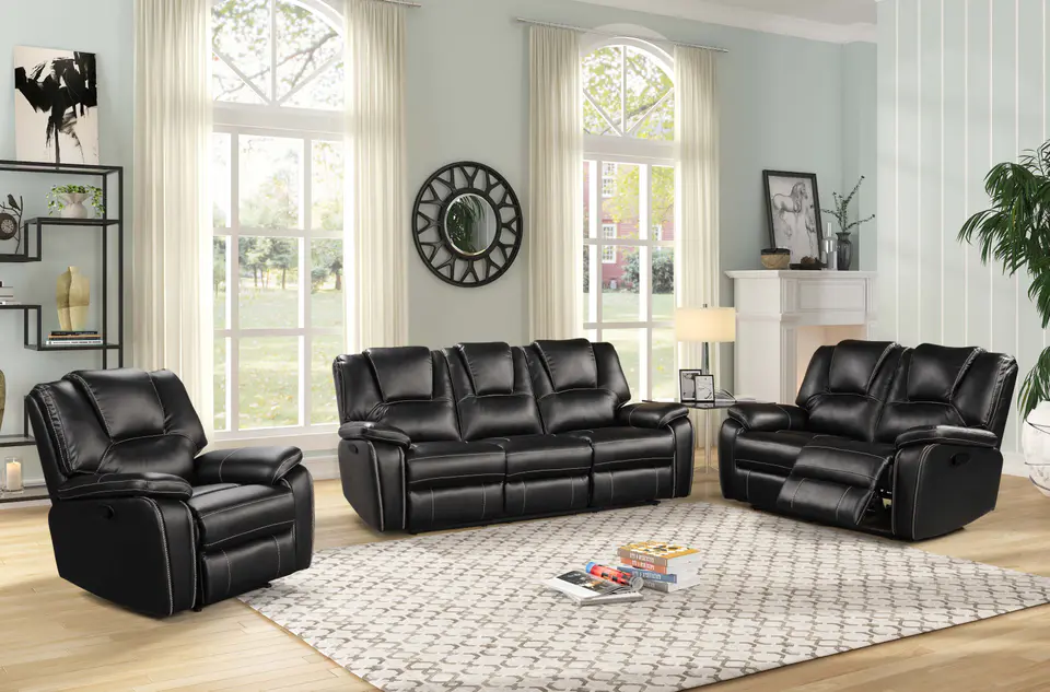 DORTMUND · Manual Recliner Sofa Set – Sun City Furniture El Paso