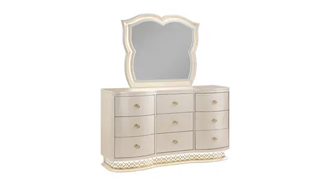 Juego de recámara FLORA, beige - vista 5
