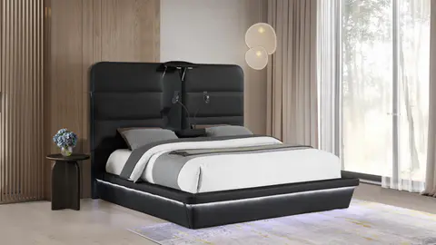 Cama tapizada FUTURA - vista 1