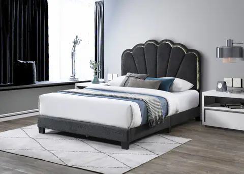 Cama tapizada GIRONA, vista 2 de 3