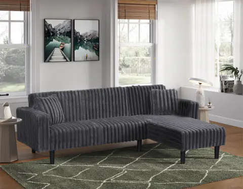 LEEDS · Click Clack Sectional Sofa Bed, view 2 de 5