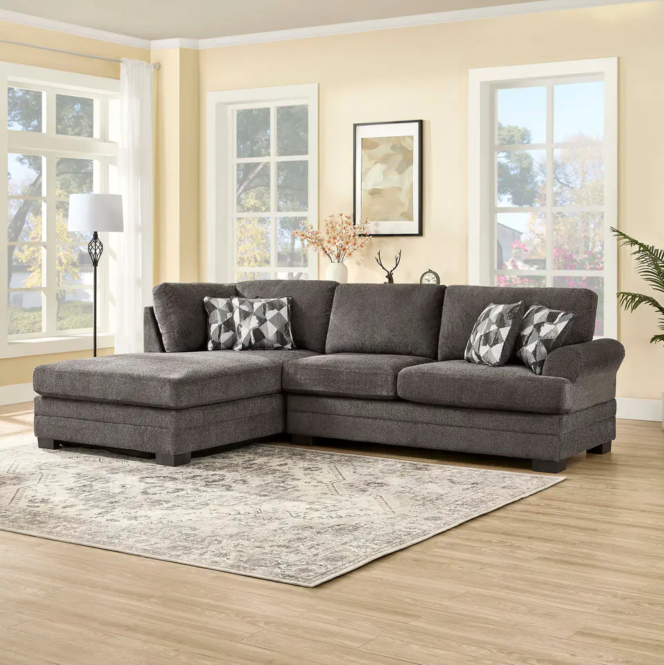 NAPOLI · Reversible Chaise Sectional – Sun City Furniture El Paso