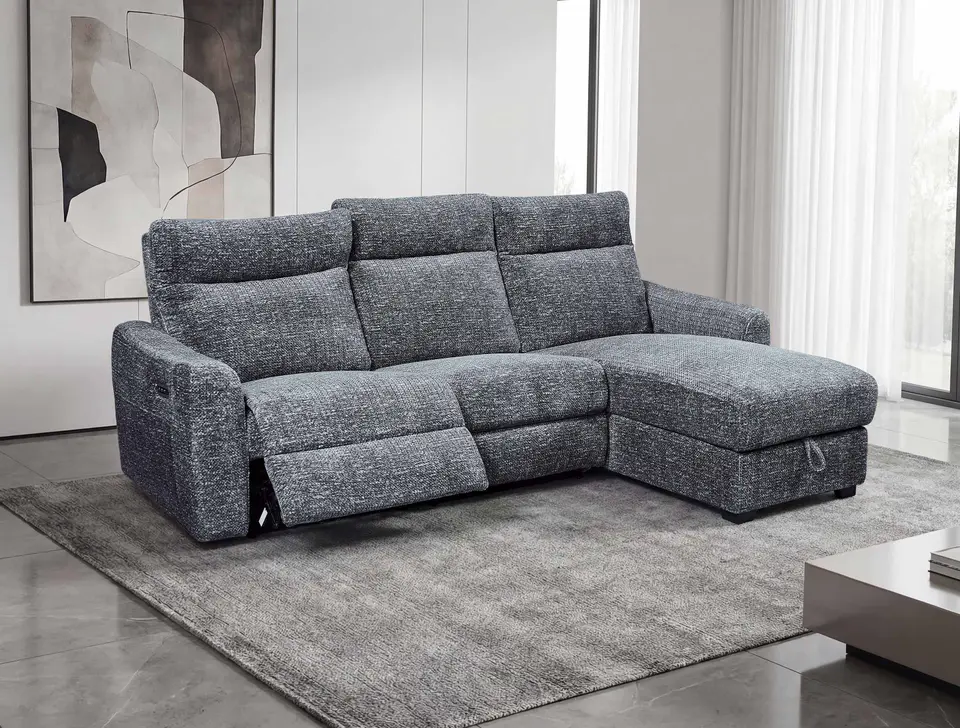PALERMO · L-Shape Power Recliner Sectional – Sun City Furniture El Paso