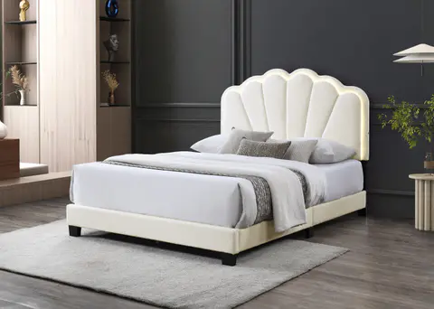 Cama tapizada PARMA, vista 2 de 3