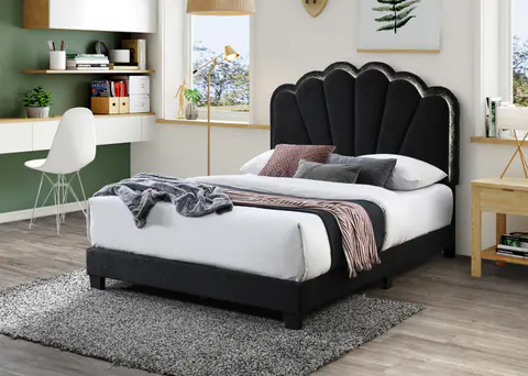 Cama tapizada TORINO, vista 2 de 3