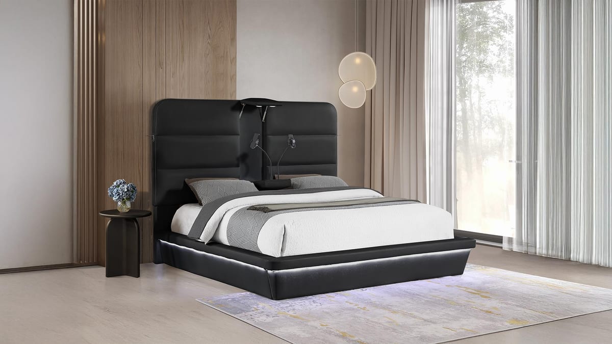 Futura · Cama King Negro