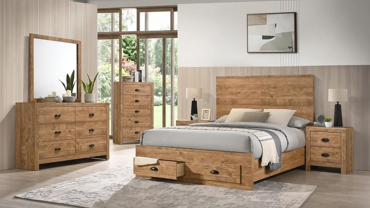 Montana (natural) Queen, 5 pieces