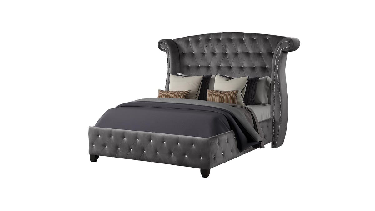Sophia · Queen bed Black