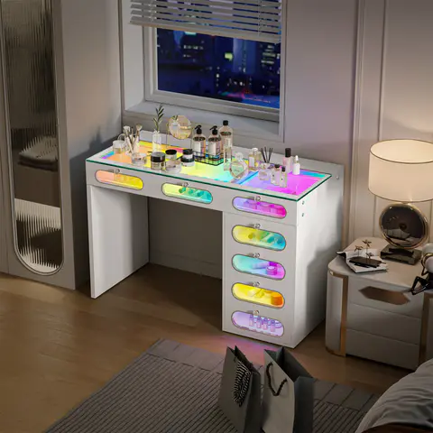 VANITII 7 Glass Fronted Drawers · 470 - view 5