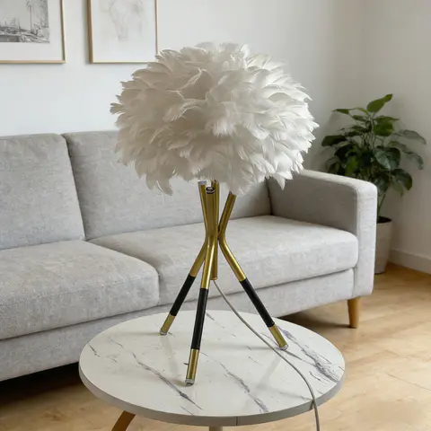Nordic Feather Table Lamp - view 5