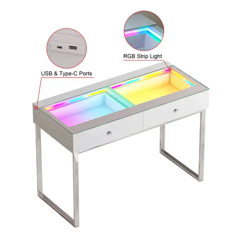 VANITII Alice RGB Vanity Desk Pro - view 4