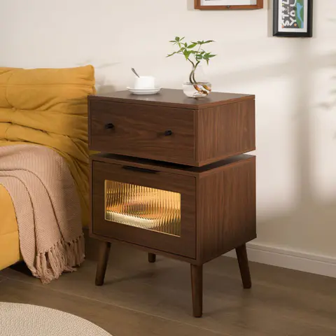 LED Nightstand Modern Nightstands - view 2