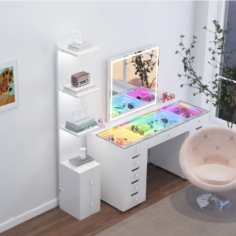VANITII Display Shelves with Led Light - view 3
