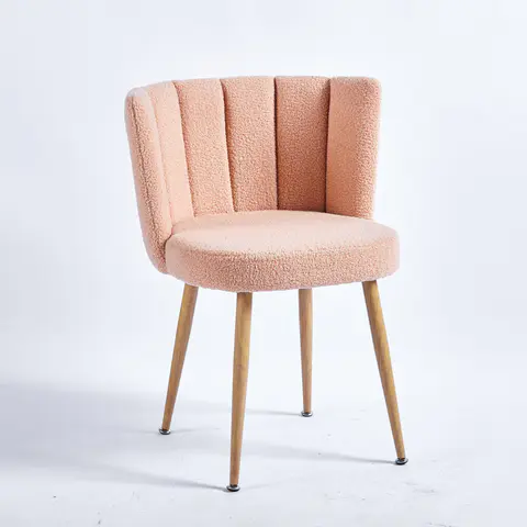 Modern Beige Dining Chairs - view 5