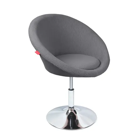 Bella Swivel Corduroy Vanity Chair, view 2 de 5