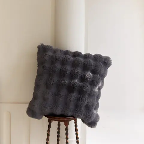Teddy Fleece Pillow Cover - view 4