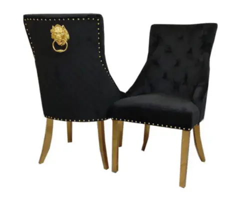 Velvet Vanity Chair B9711-KM02 - view 3