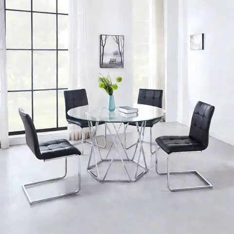 Clean Lines and Modern Style Dining Table - view 3