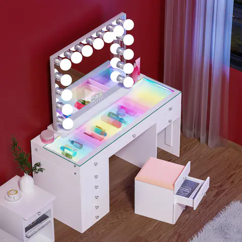 VANITII Eva Vanity Set-12 Storage Drawers Set - view 3