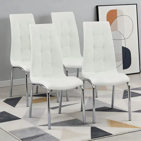 Metal Legs Side Chair - view 4
