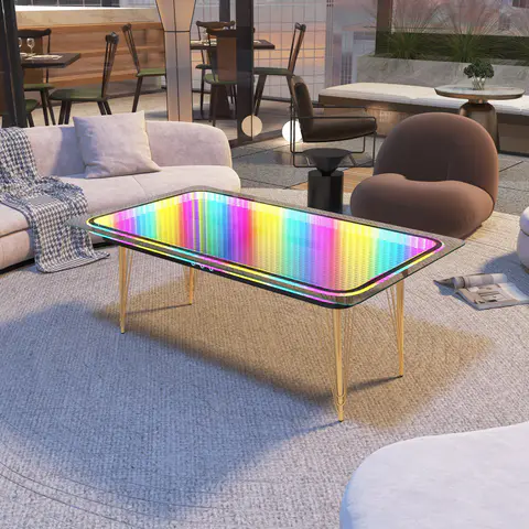 VANITII Trotting Horse Lamp Coffee Table - view 5