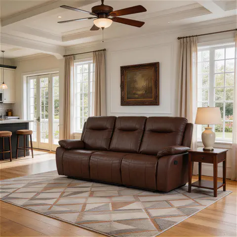 Evian Manual Recliner Sofa - view 1