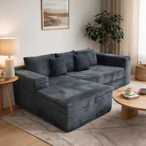 "Goliath"Chaise Lounge Sofa - view 2