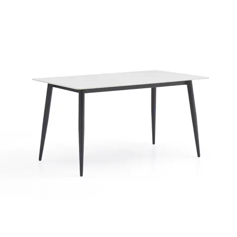 Black Stainless Steel Base Dining table · 373 - view 3