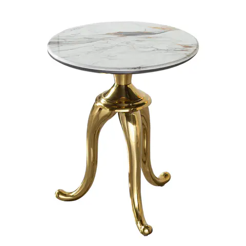 Carbon Steel Side Table - view 2