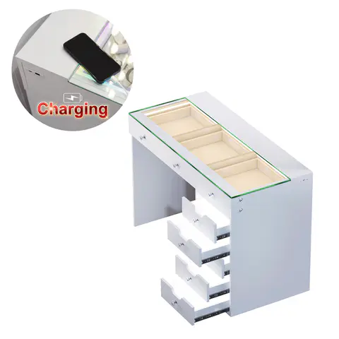 VANITII Diana RGB Vanity Desk · 532 - view 2
