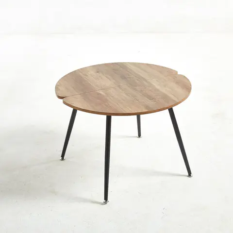 Mesa de centro redonda con cubierta de MDF - vista 3