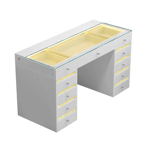 VANITII Fenair Vanity Desk with RGB light - view 2
