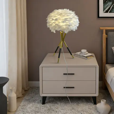 Nordic Feather Table Lamp - view 2