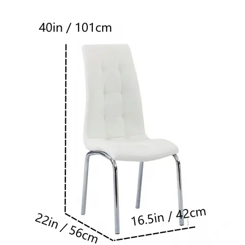 Metal Legs Side Chair - view 5