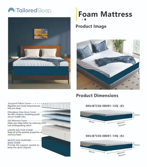 Sponge mattress-EB001 - view 5