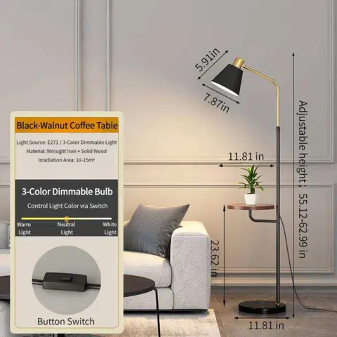 Dimmable Floor Lamp, view 4 de 4