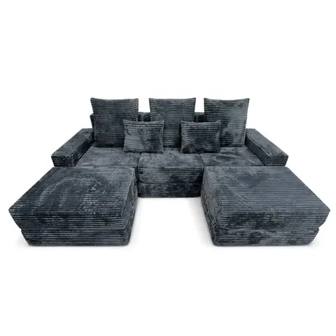 Sofá cama modular de 3 piezas - vista 2