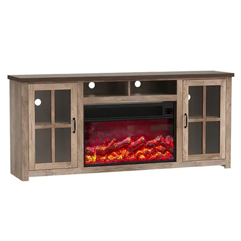 Mueble de TV con chimenea eléctrica HZ03 · 414 - vista 1