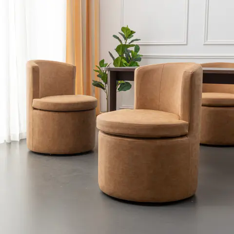 Silla de comedor de piel sintética · 328 - vista 3
