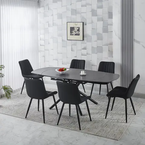 Juego de comedor extensible (Ref. 154), vista 3 de 5