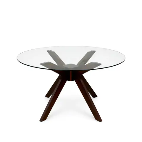 GLASS TOP DINING TABLE - view 4
