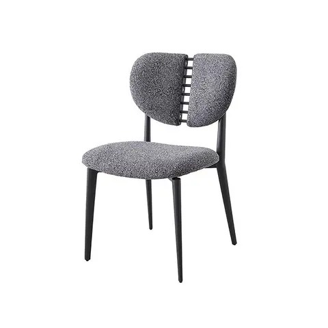 Velvet dining chair, view 2 de 4