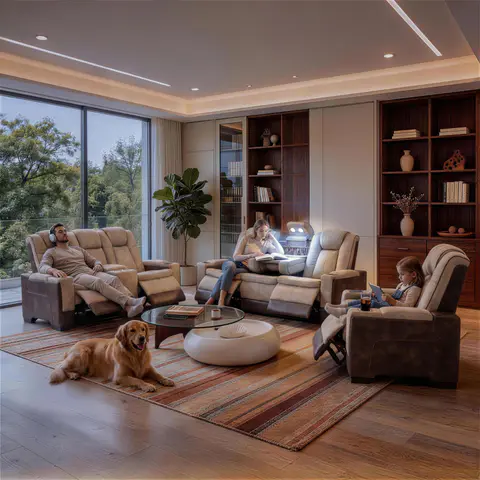 Charlie Power Recliner Collection, view 3 de 5