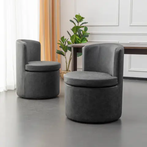 Silla de comedor de piel sintética · 328 - vista 1