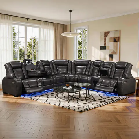 Power Recliner Sectional MC2856B - view 3