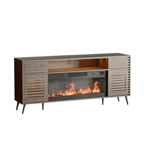 Mueble de TV con chimenea eléctrica SITA · 342 - vista 1