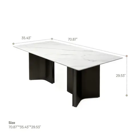 Rock plate dining table · 434 - view 3